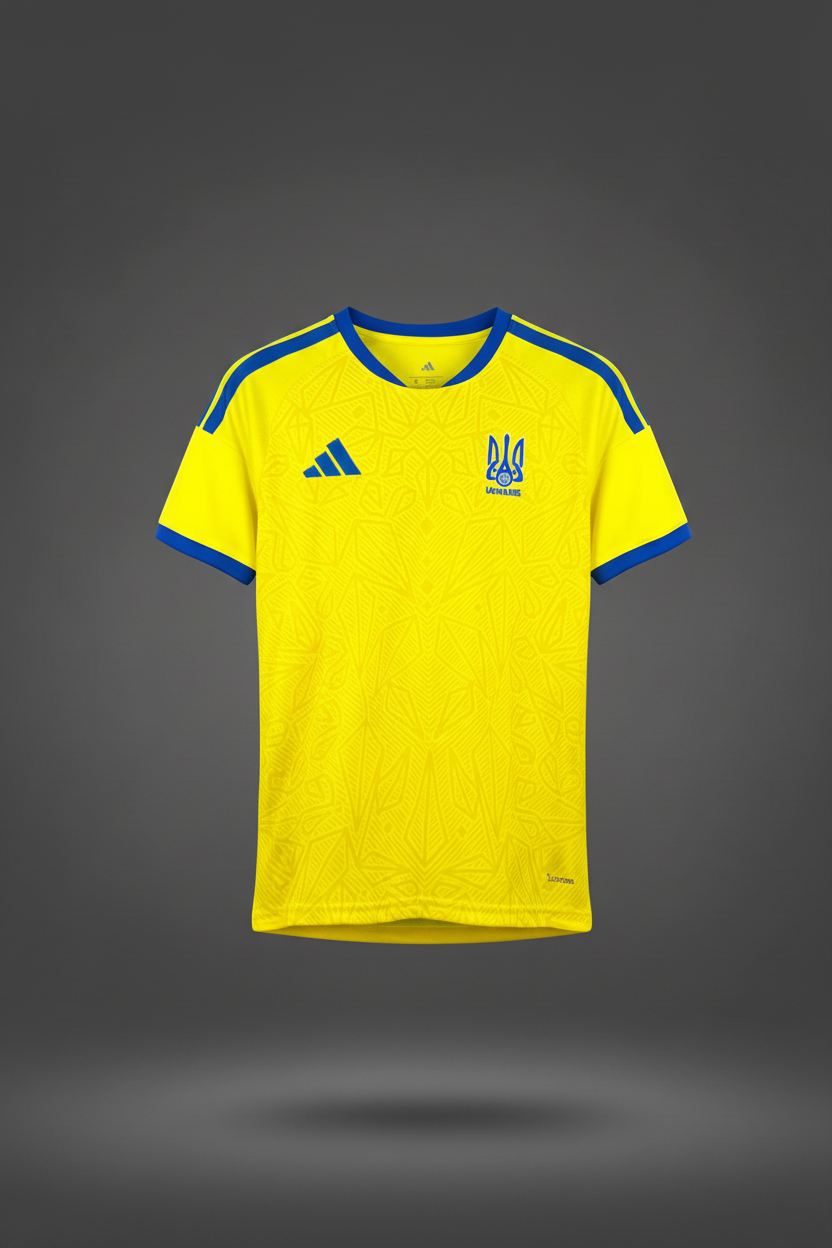 Jersey Ucrania con fondo Brasil